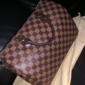 Louis Vuitton speedy bandouliere 30 damier ebene